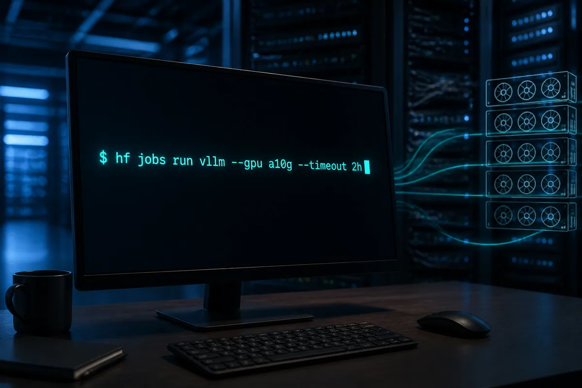 HF Jobs: Spin Up a vLLM Server in One Command