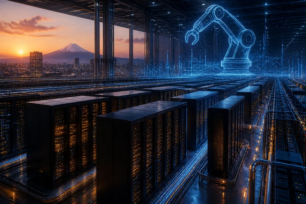 Japan bets $133B on an NVIDIA-built AI-robotics factory